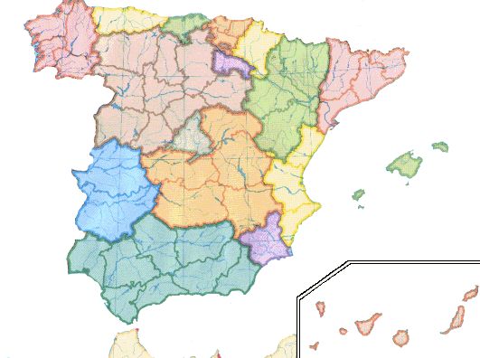 mapa espana