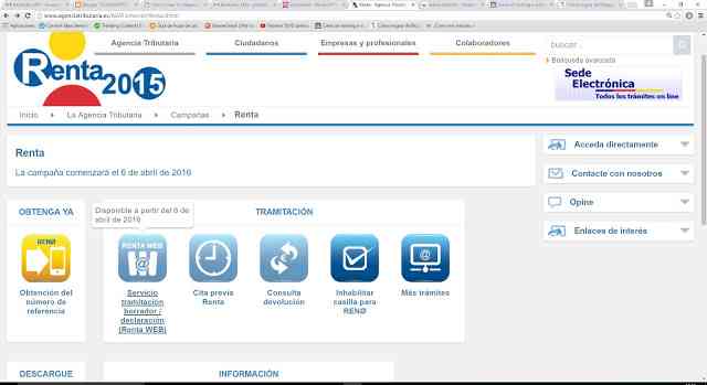 nueva herramienta renta web