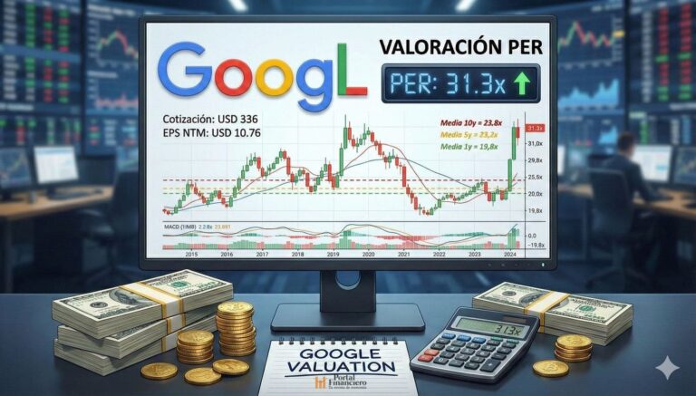 google evaluacion mercado financiero